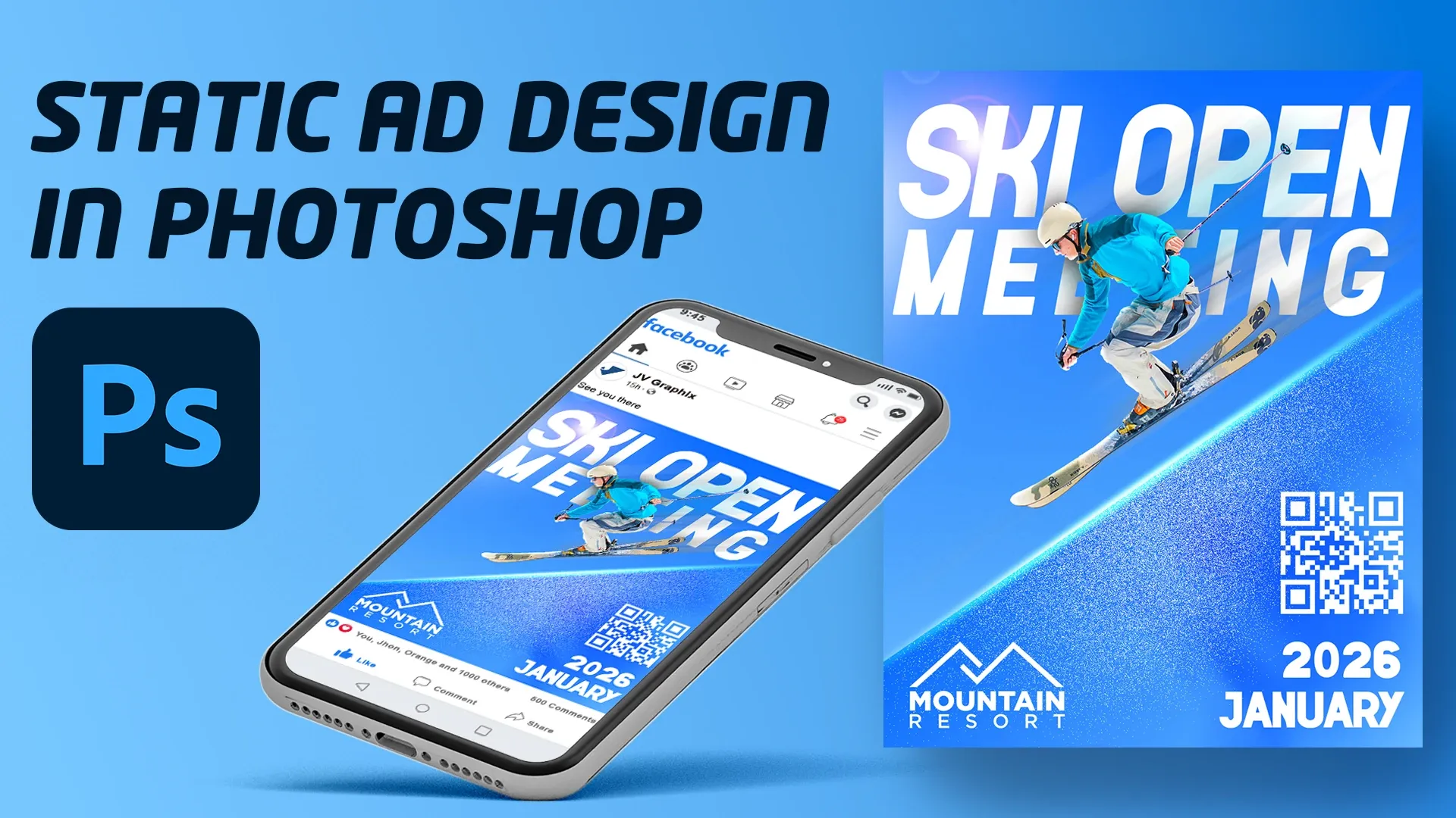 Dizajn profesionalnog statičnog oglasa u Photoshop-u
