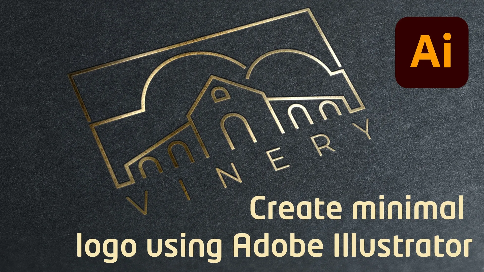 Minimalni logo u Illustrator-u: od skice do vektora