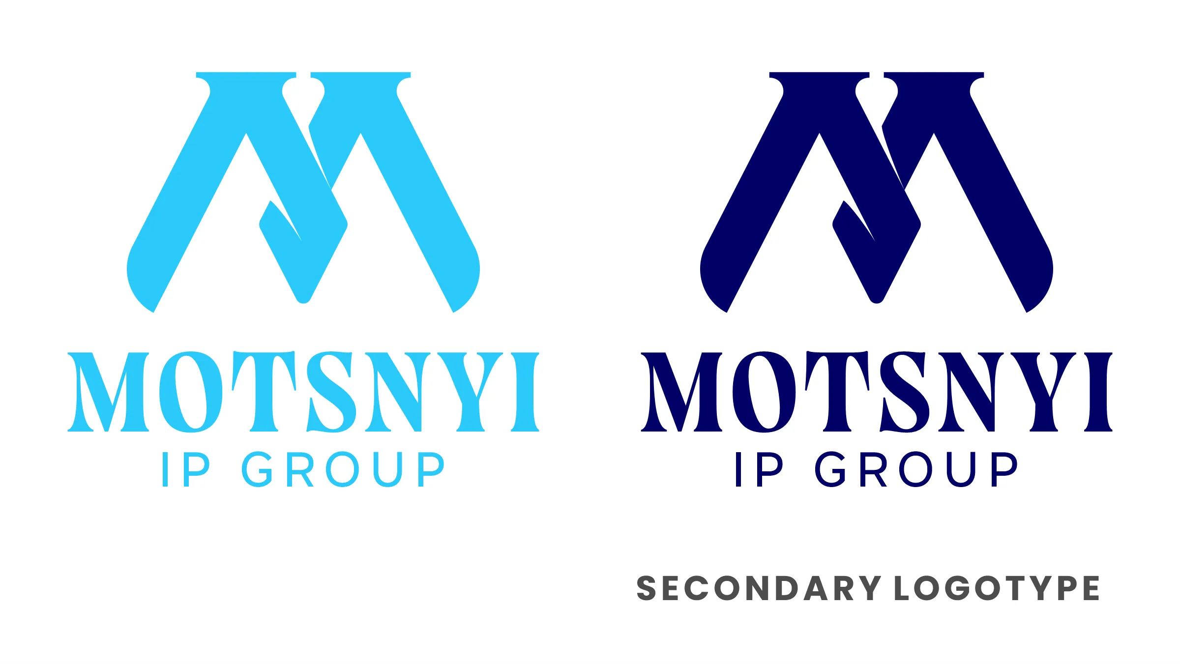 Sekundarna varijanta, brendmark složen iznad logotipa